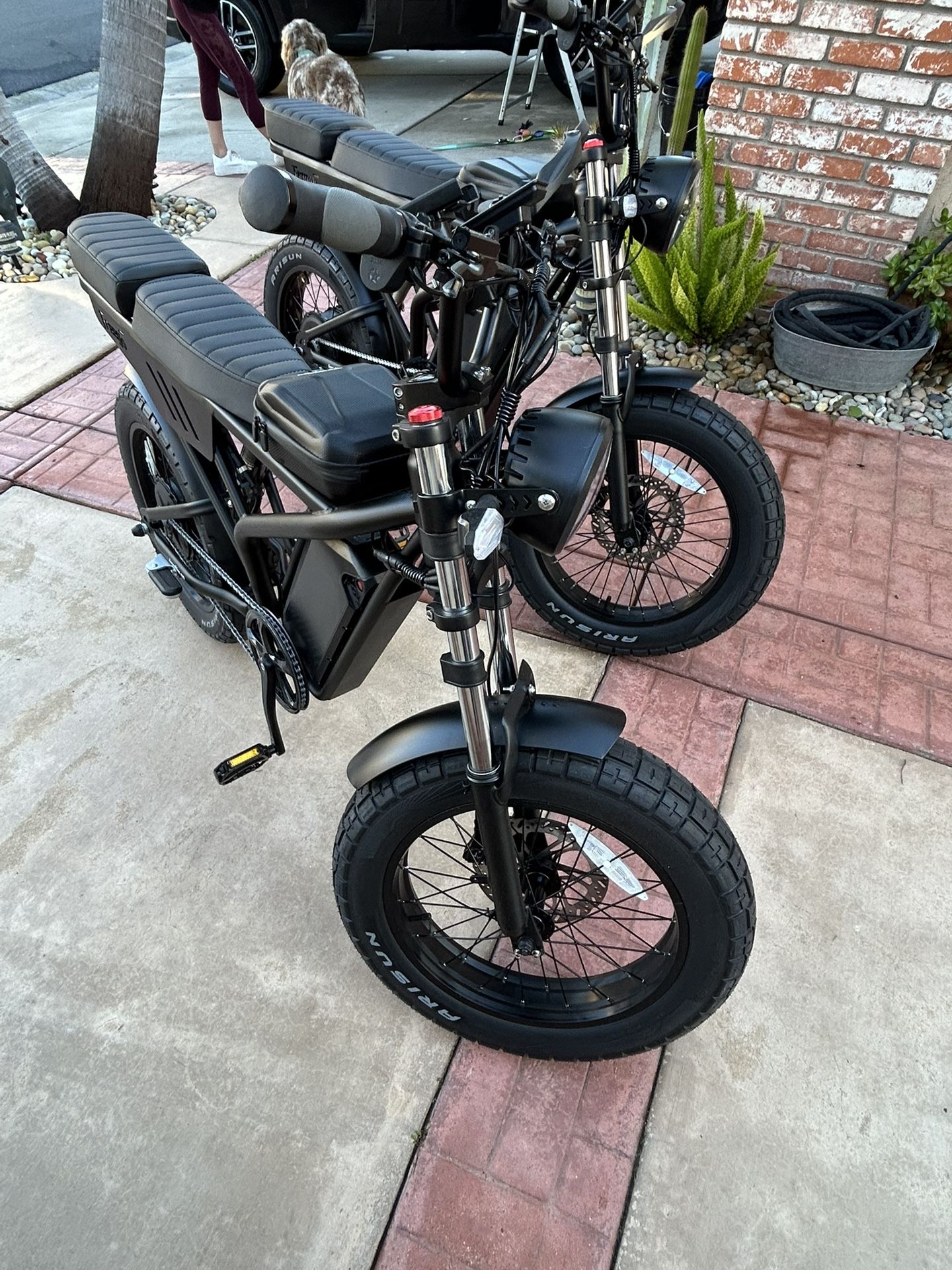 2 Brand New Freego Electric bicycles. F2 Plus Models E Bikes