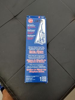 Hoover vacuum filter