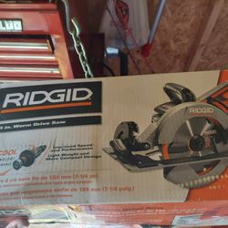 Ridgid 7 1/4 Worm Drive Circular Saw