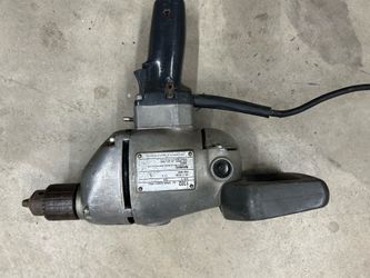 Vintage Black and Decker Industrial 1/2” Spade Handle Drill