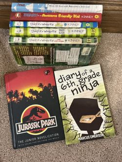 Diary Of A Wimpy Kid Books And Jurassic Park