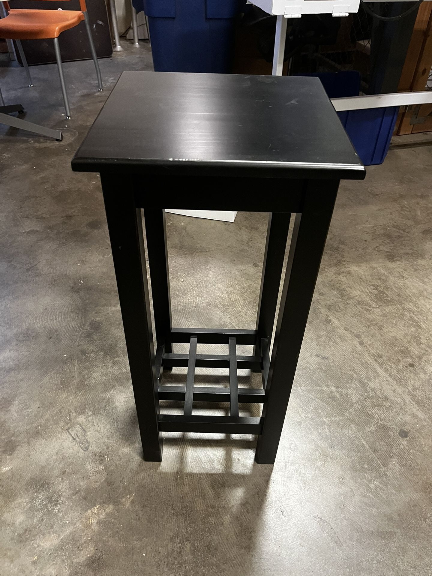Black Side Table 