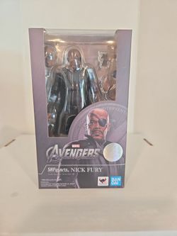 S.H. Figuarts Avengers Nick Fury action figure Bandai