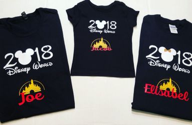 Custom Disney inspired personalized shirts!