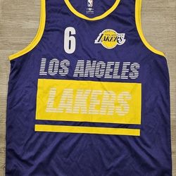 Los Angeles Lakers Official NBA Men's Lrg No Sleeve Jersey 