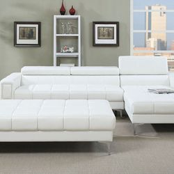 Brand New Sectional  W/Ottoman 