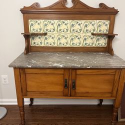 Antique Victorian Washstand 