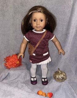 American Girl Doll Just Like You Brown Hair And Eyes