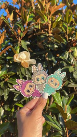 Labubu Holographic Stickers