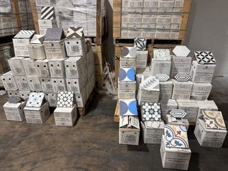 Handmade Cement And Terazzo Tiles (pre-sealed)