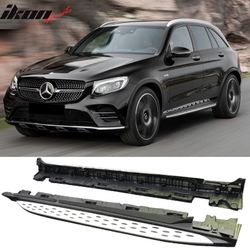 Fits 2016-2022 Benz X253 GLC Class OE Style Running Boards Side Step Nerf Bars 2PCS
