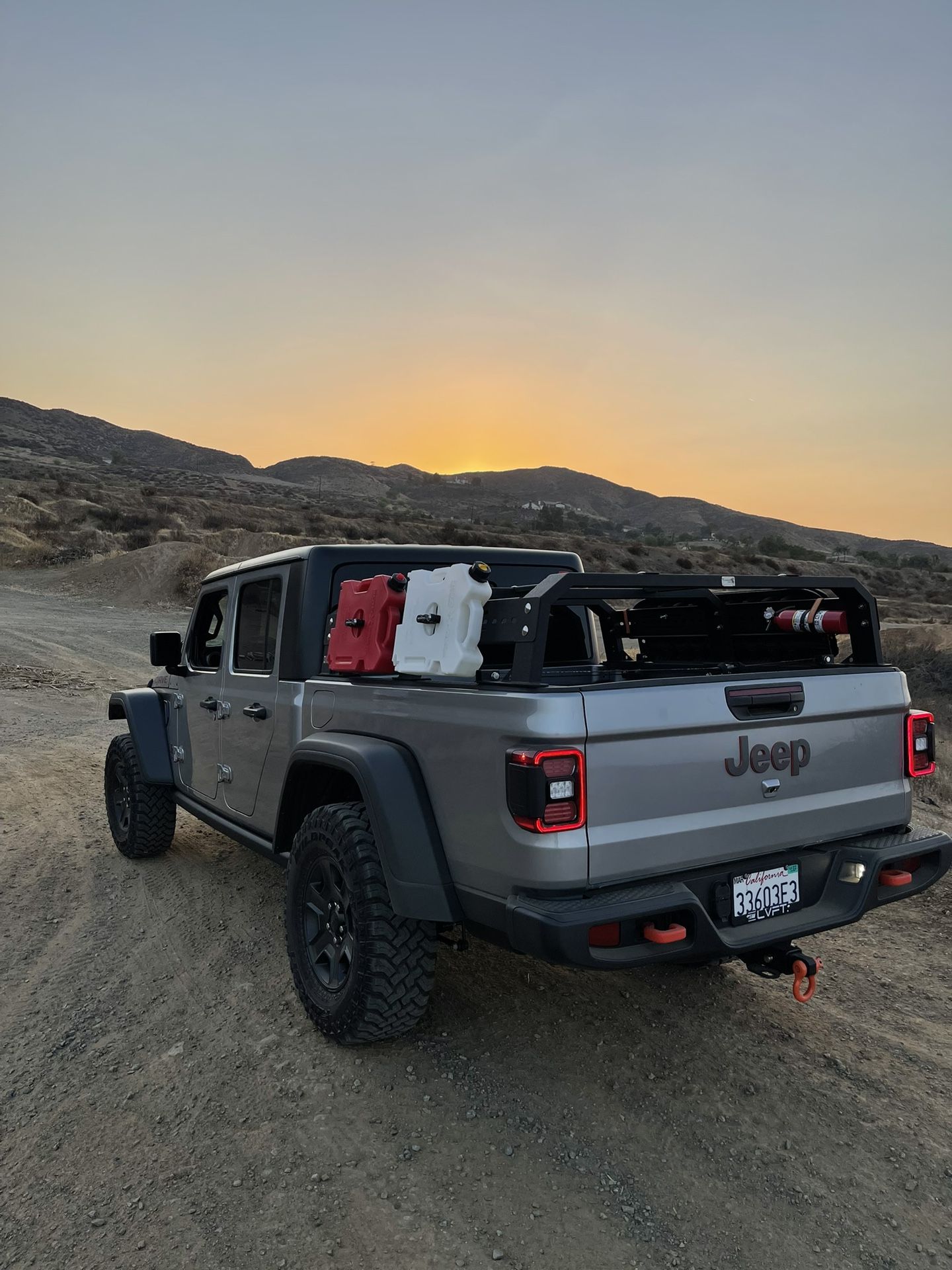 Jeep Gladiator Fishbone Off-Road Bed Rack