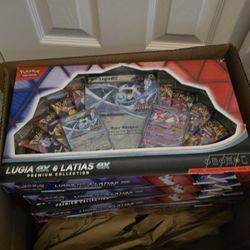 Lugia ex latias ex Premium Collection (5 packs mega and 5packs destined Rivals)