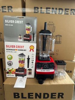 Silver Crest SC-2020 6000W Heavy-Duty Blender (8-Blade system)