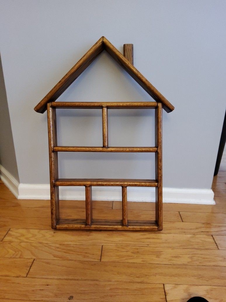 A Nice Small All Wood Display Shelf Great For A Baby's Room . Size .