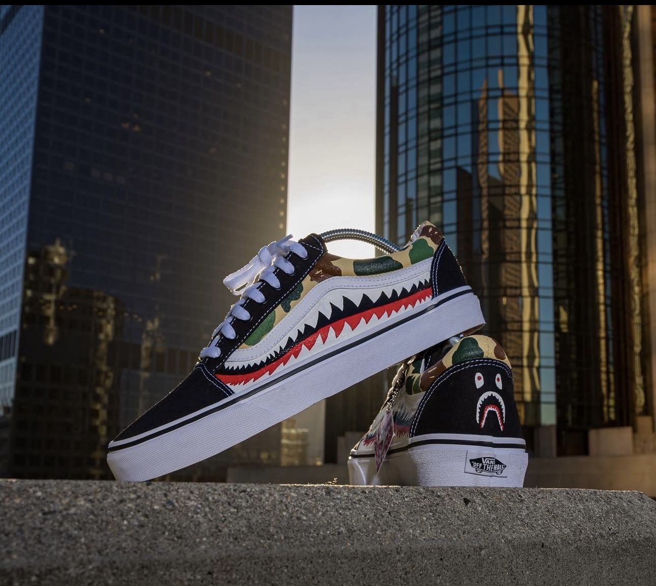 custom hand painted vans 