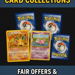 I Buy Pokemon Collections!