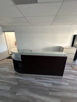 L shaped Office/Reception Desk