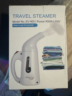Travel Steamer for Clothes – Portable & Compact Clothes Steamer – Handheld Steam Iron That Heats Fast With Automatic Shut Off