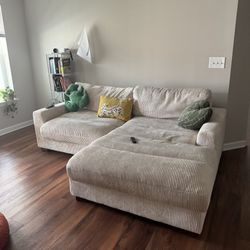Corduroy Living Room Couch