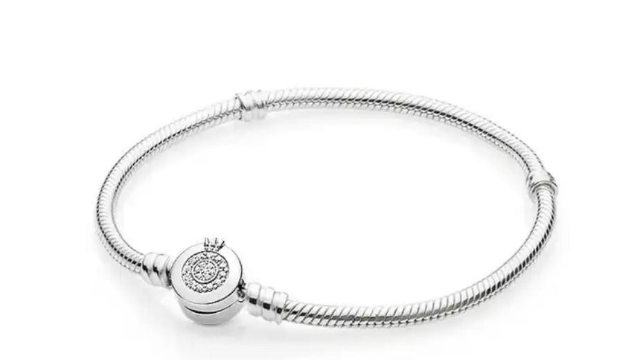 Pandora Bracelet With Any 3 Pandora Charms $100 
