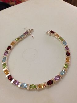 Gemstone bracelet