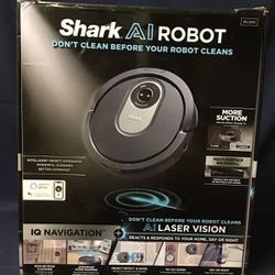 Shark AI Robot Vacuum RV2011 with IQ Navigation and AI Laser Vision