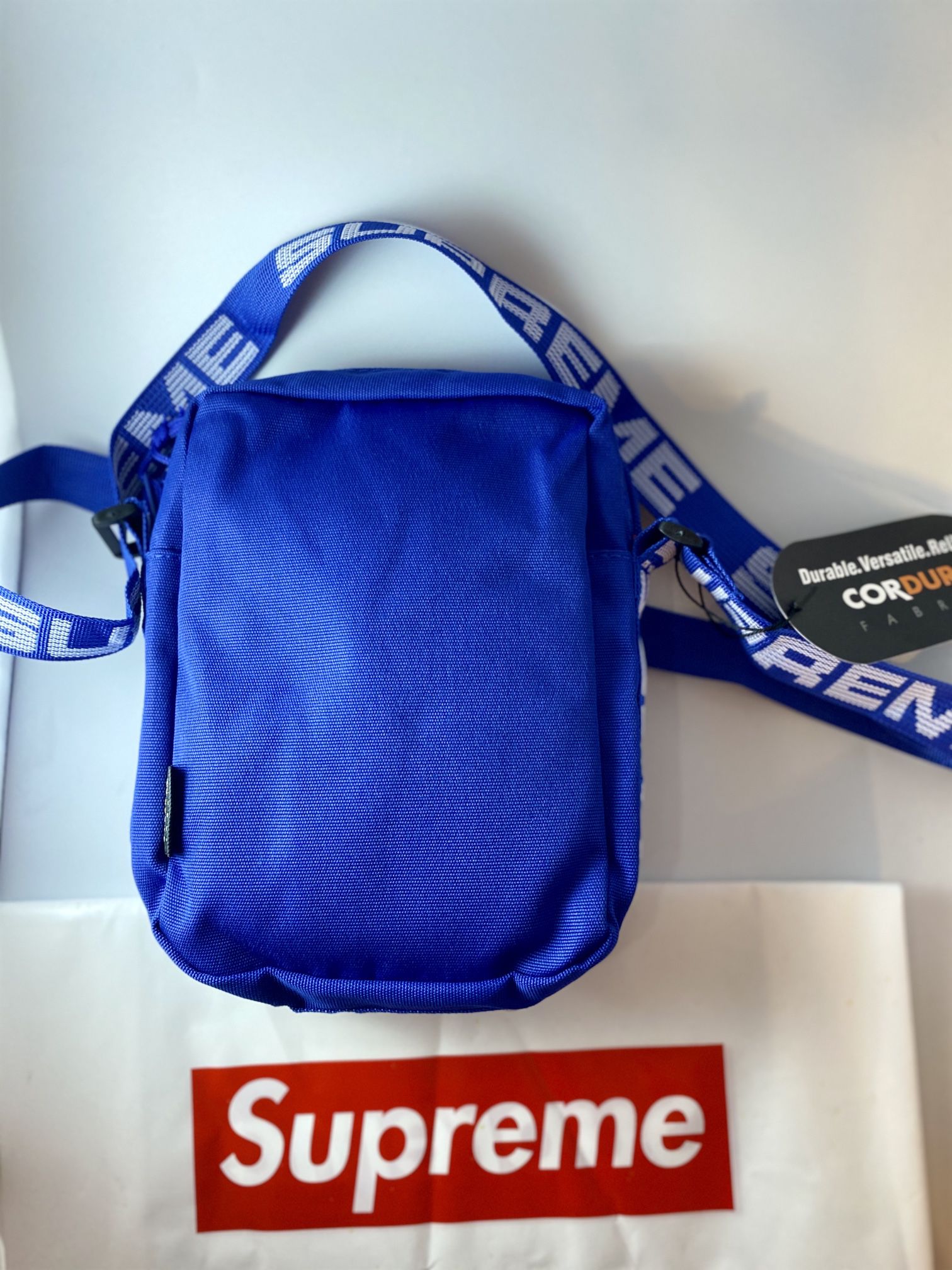 Supreme Shoulder Bags Brand New Blue & Tan for Sale in Queens, NY