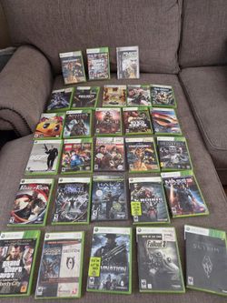 Xbox 360 Game Lot – 25+ Games