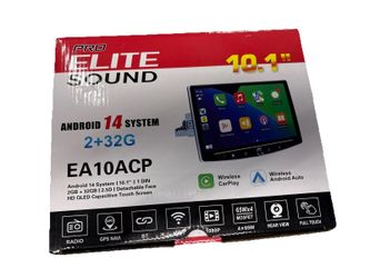 PRO ELiTE SOUND 10.1” FLOATING HEAD UNIT w/ WIRELESS APPLE CARPLAY, ANDROID AUTO