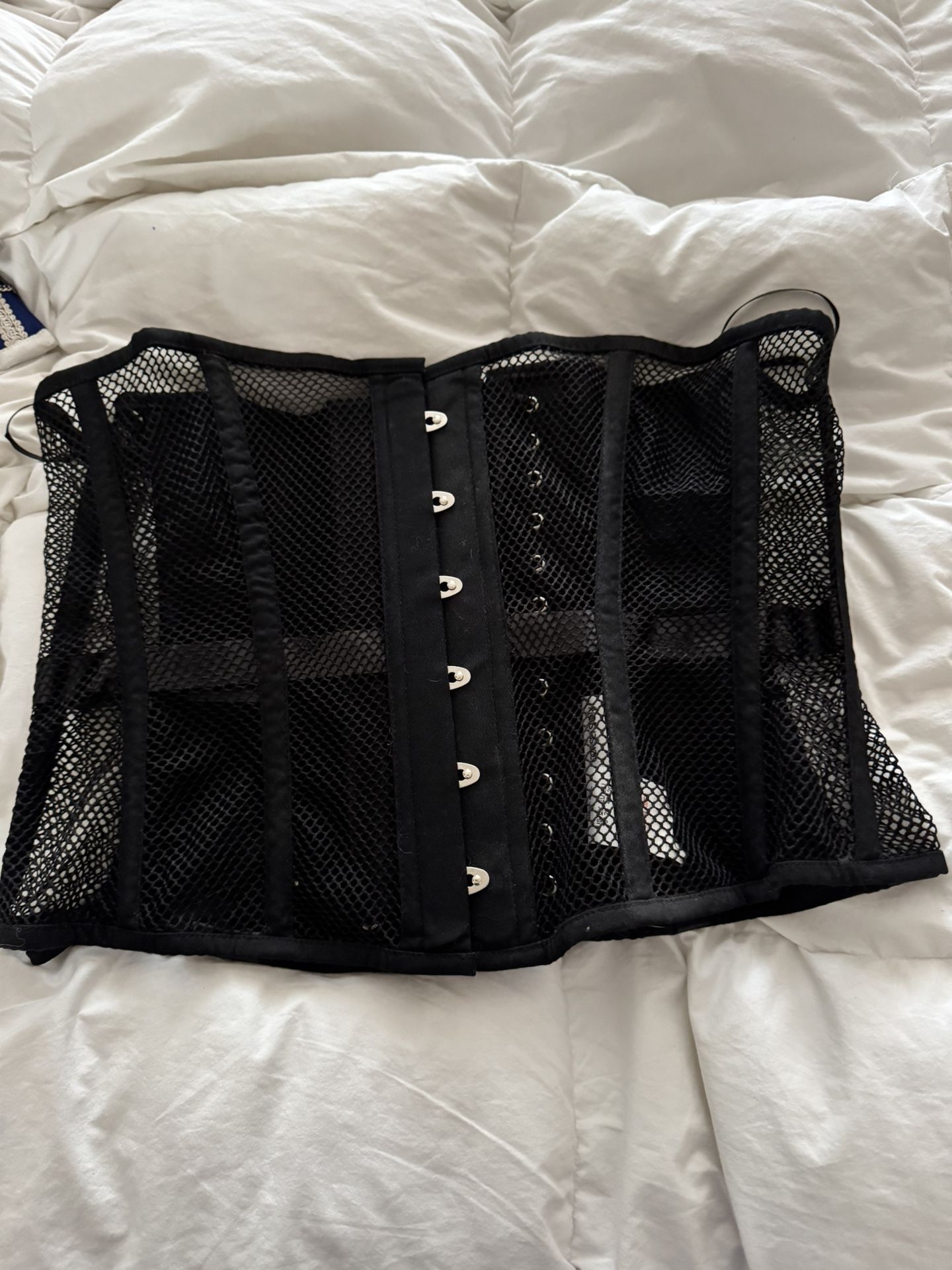 Fishnet corset