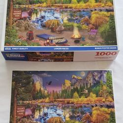 White Mountain 1000 pc puzzle Yosemite National Park