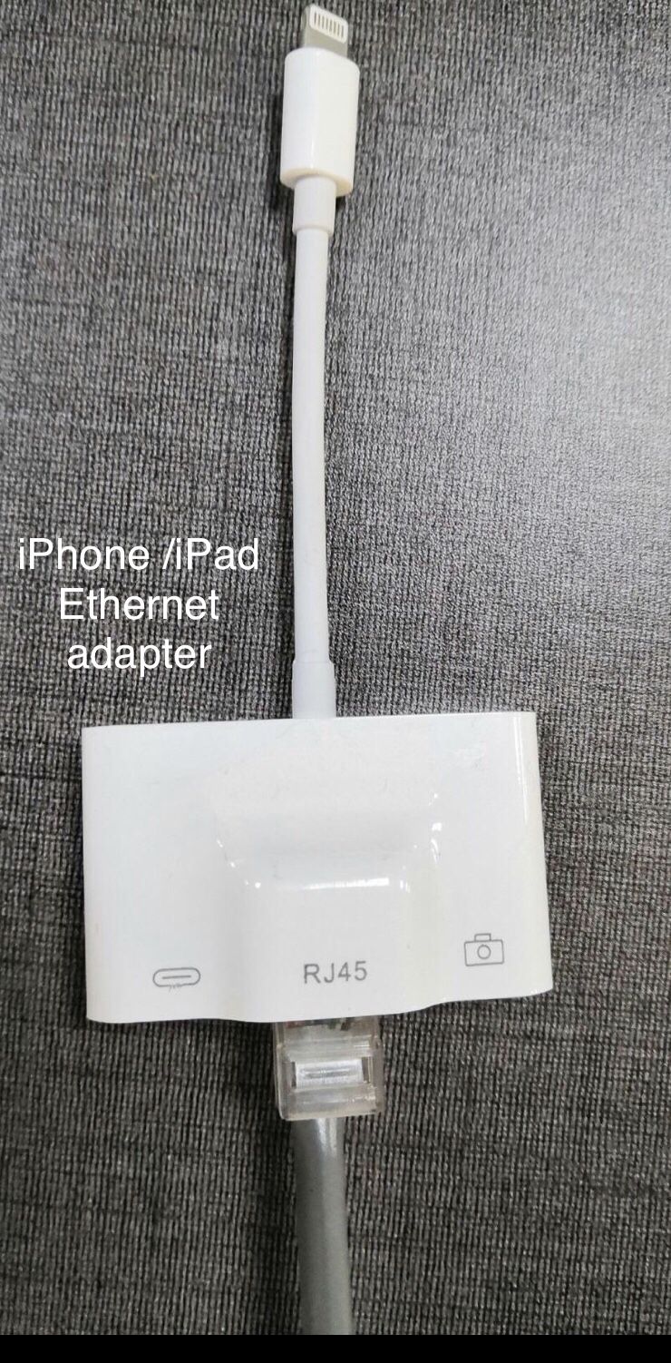 iPhone/iPad Ethernet adapter
