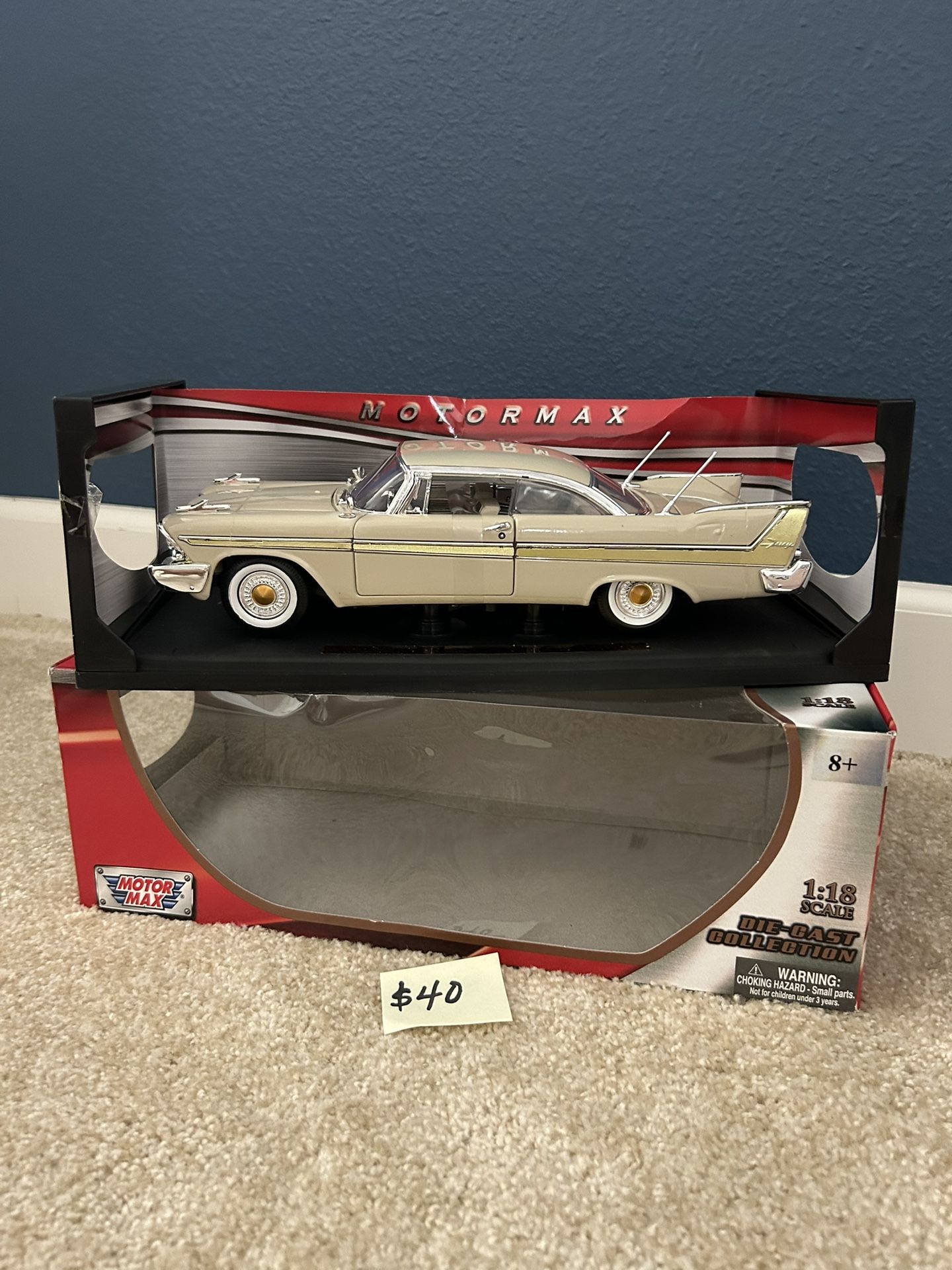 1958 Plymouth Fury Tan Toy/Collectible