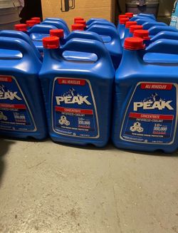 Antifreeze  for cars $10 a gallon
