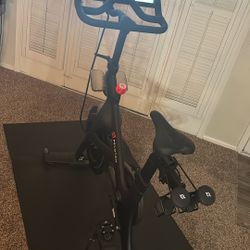 Peloton Bike, 2 Weights & Mat