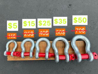 SCREW PIN ANCHOR SHACKLE , Rigging Shackles 