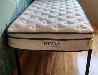 Twin Size Mattress with Box Spring - Bed Frame Optional