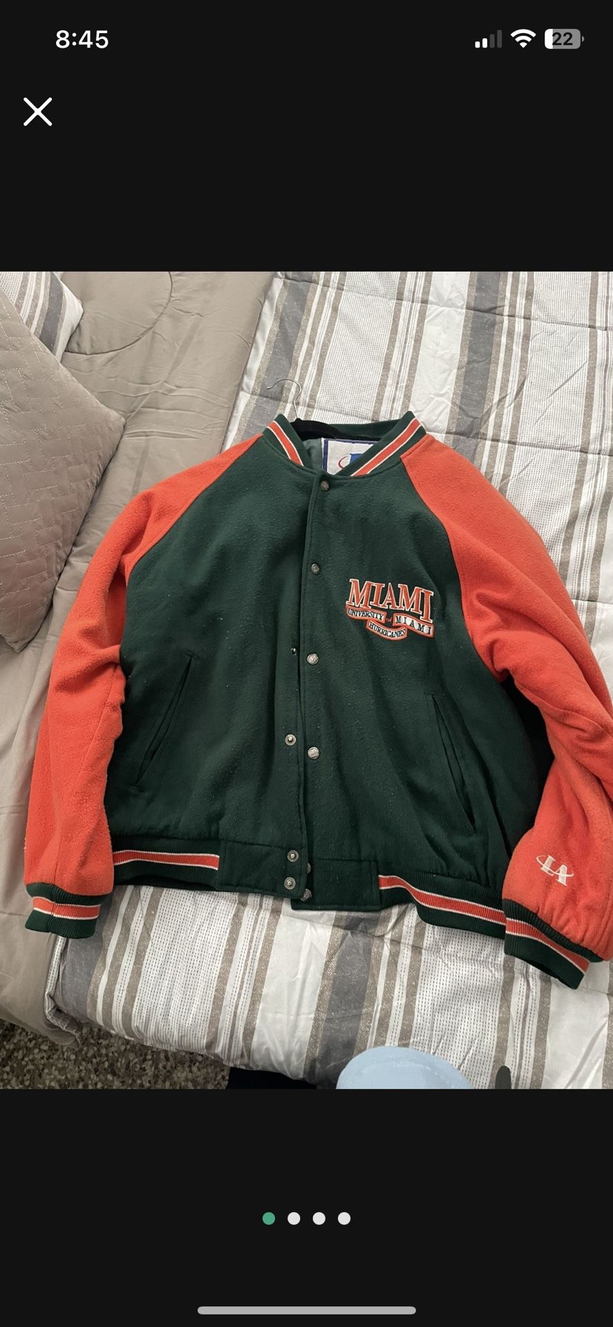 Leather Jacket And Miami Hurricane Cough