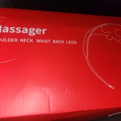 Neck Shoulder Waist Back Legs Massager Kneading Grasping Massage