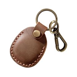 🍫 $10 Brand New In Box Leather Airtag Holder Keychain