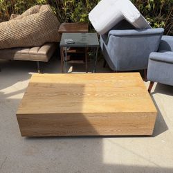 Arhaus Wood Coffee Table