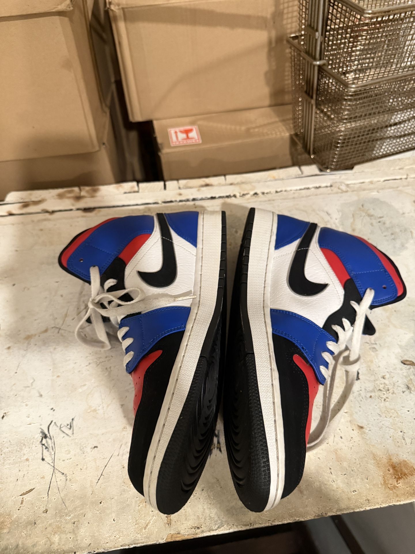 Size 12 Air Jordan Retro Mid Top