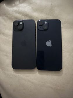 iphone 15 128gb sim locked T-Mobile & iPhone 14 128gb sim locked T-Mobile BOTH HAVE BAD IMEI like new conditions never repaired everything works has s