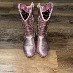 Girls Boots Pink 