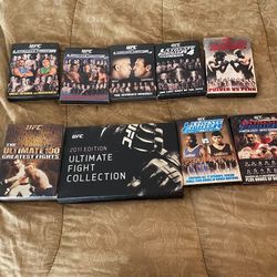 Collection Of UFC TUF DVDs 