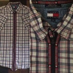 Vintage Tommy Hilfiger zip up very rare Sz large