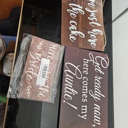 Wedding Signs