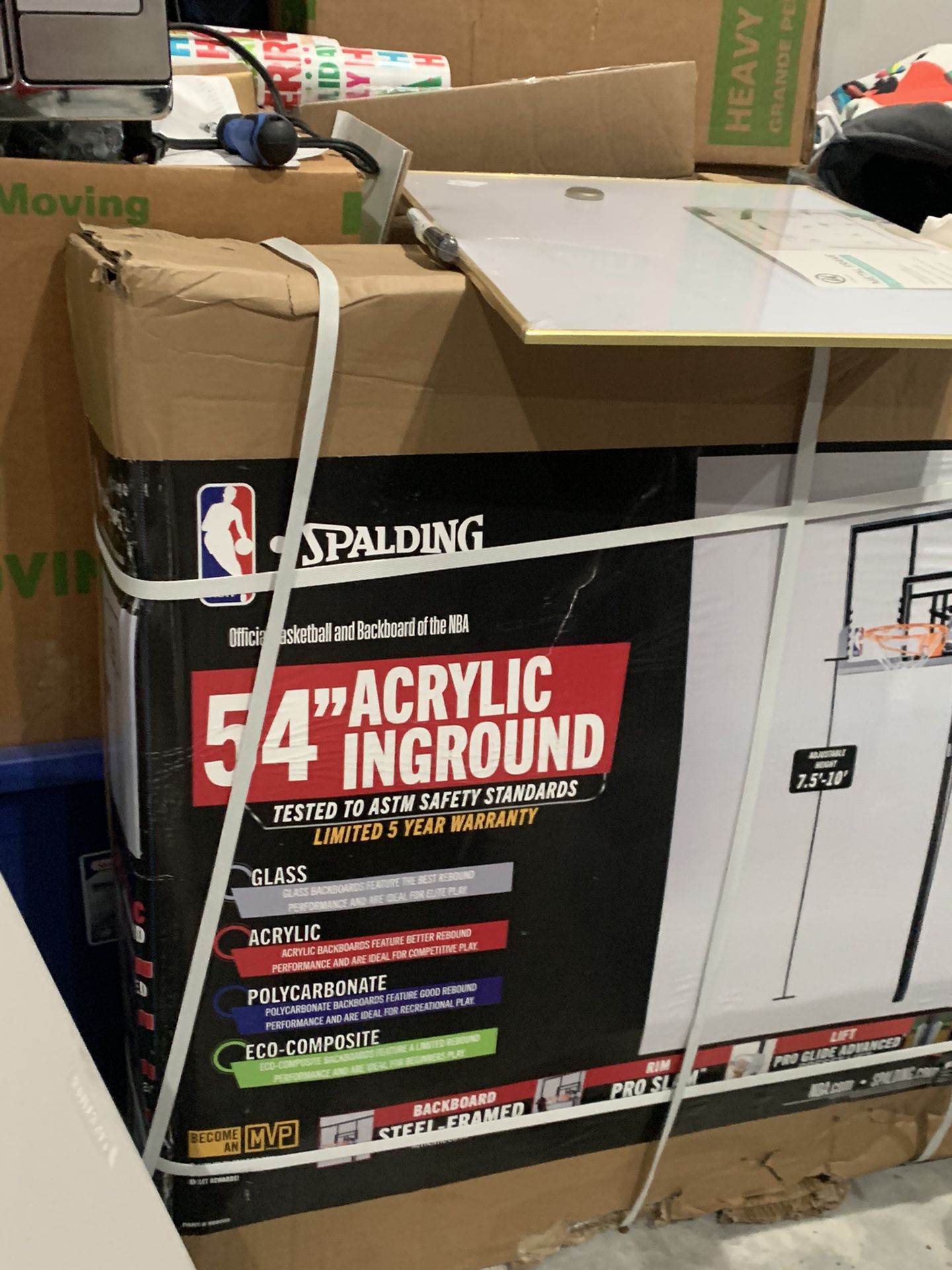 In Ground Basketball Hoop Brand New In Box