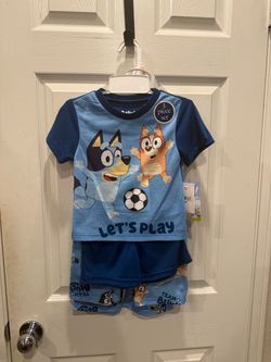 Bluey  toddler pajama set size 2T/3T